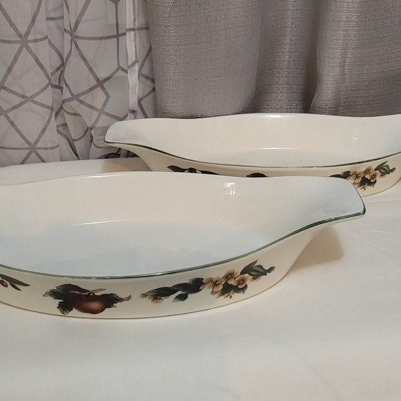 ❤ THE CADES COVE COLLECTION SET OF 2 LARGE CASEROLE DISH - Picture 3 of 11
